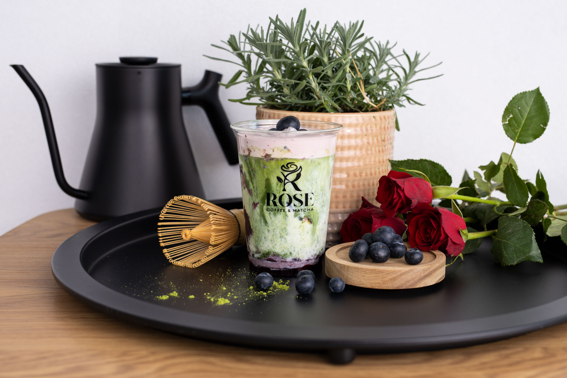 Blueberry Matcha