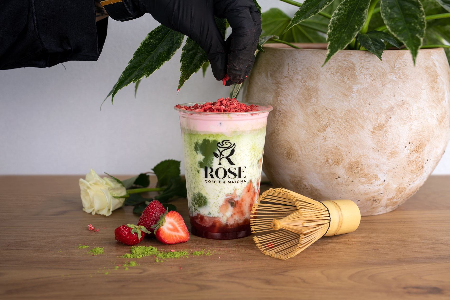 Strawberry Matcha